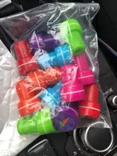 12 unids/caja niños Goma de juguete sellos de dibujos animados animales Smile Flower niños sello DIY foto de libro de recuerdos álbum de decoración Stamper