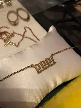 Sasusp-collar con número de fecha especial para hombre y mujer, colgante personalizable con forma de año 1995, 1996, 1998, 1999, 1970