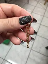 Goxijite 1 par personalizar nombre aro pendiente de las mujeres hombres carta hueso del oído hebilla pendientes Punk joyas de hip-hop