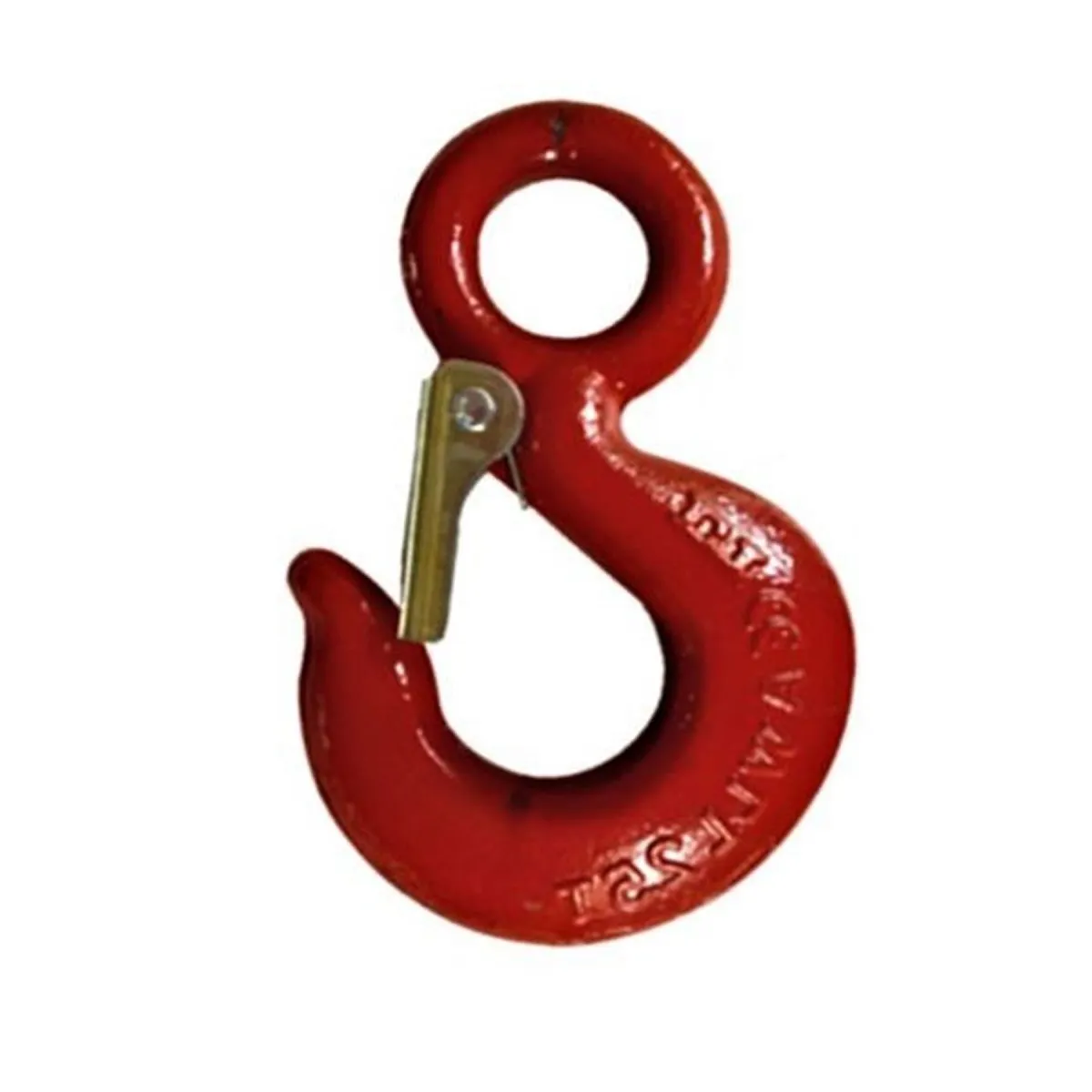 

10 Ton Limit Heavy Duty Lifting Hook with Safety Clip Catch suit for Steel Wire Rope Tool Tractive Effort