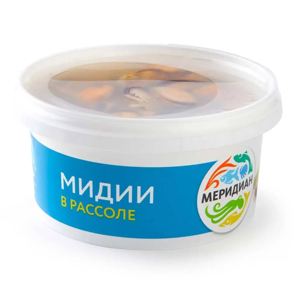 Мидии Меридиан в рассоле 180 г|En salmuera y aceite| - AliExpress