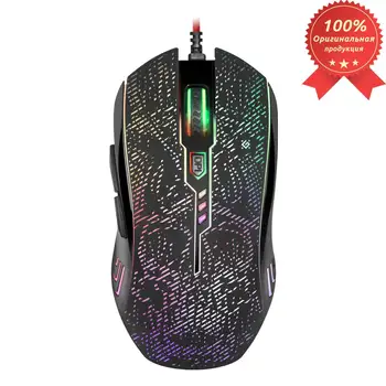 

Defender wired optical gaming mouse Overland GM-890 black, 3200 dpi
