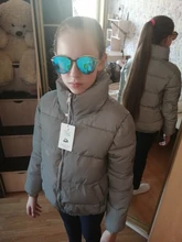 Puffer Jackets Coat Streetwear Reflective Women Winter Warm Night No AS262 Loose Fluorescent