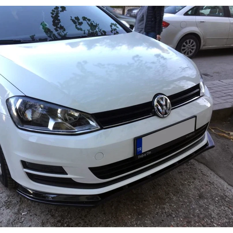 For Volskwagen Golf 7 Accessories Volkswagen MK7 Front Bumper Attachment Piano Black | Автомобили и мотоциклы