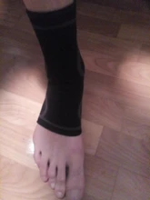 1 piezas elástico tejido Fitness tobillo Protector deporte pie Junta compresión fija para ciclismo Yoga entrenamiento correr tobillo soporte