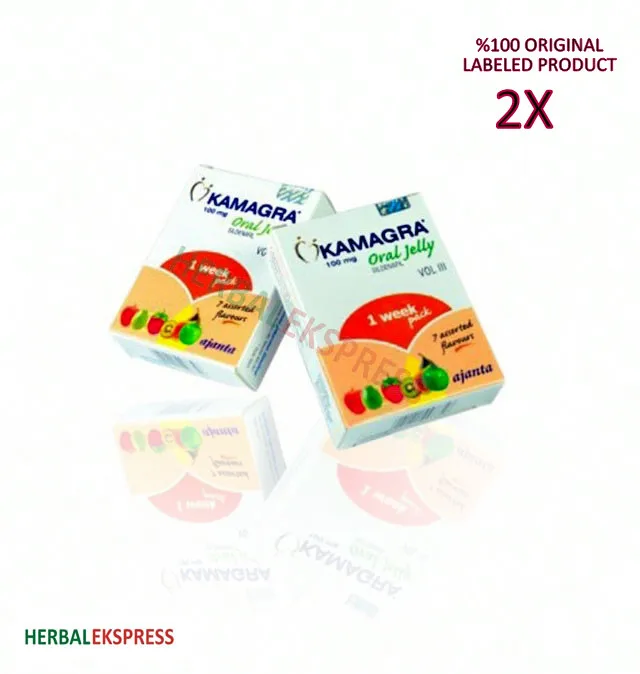 2x Новинка Kamagra Vol 3 Oral Jelly - 7 разных фруктовых ароматов-еженедельный пакет-5гр *