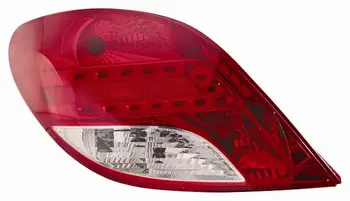 

OPTICAL GROUP POST. PEUGEOT 207 06/2009> BIANCO-ROSSO LED Left Compatible