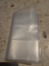 1pc 120 ranuras portadores de identificación PP mate tarjeta libro tarjetas de gran capacidad Clip billete colección de las existencias