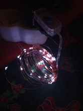 Fairy-String-Lights Garland Copper-Wire-Lamp Remote-Control Party-Decoration Christmas