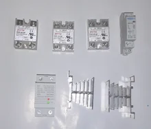 Solid-State-Relay Cover Single-Phase Control White-Shell 10DA 40DA SSR 25DA DC Plastic