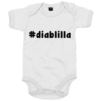 

Baby bodysuit Hashtag Little Devil
