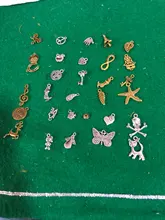 30 Uds. De abalorios variados de Metal Vintage para fabricación de joyas, abalorios de pájaros, colgante de pulsera DIY, accesorios de encaje negro