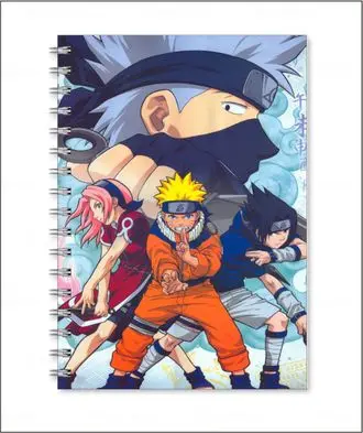 Тетрадь Наруто Naruto №19 А4 | Канцтовары для офиса и дома