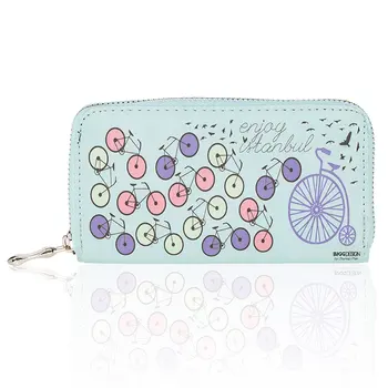 

BiggDesign Enjoy ISTANBUL Blue Bicycle Wallets