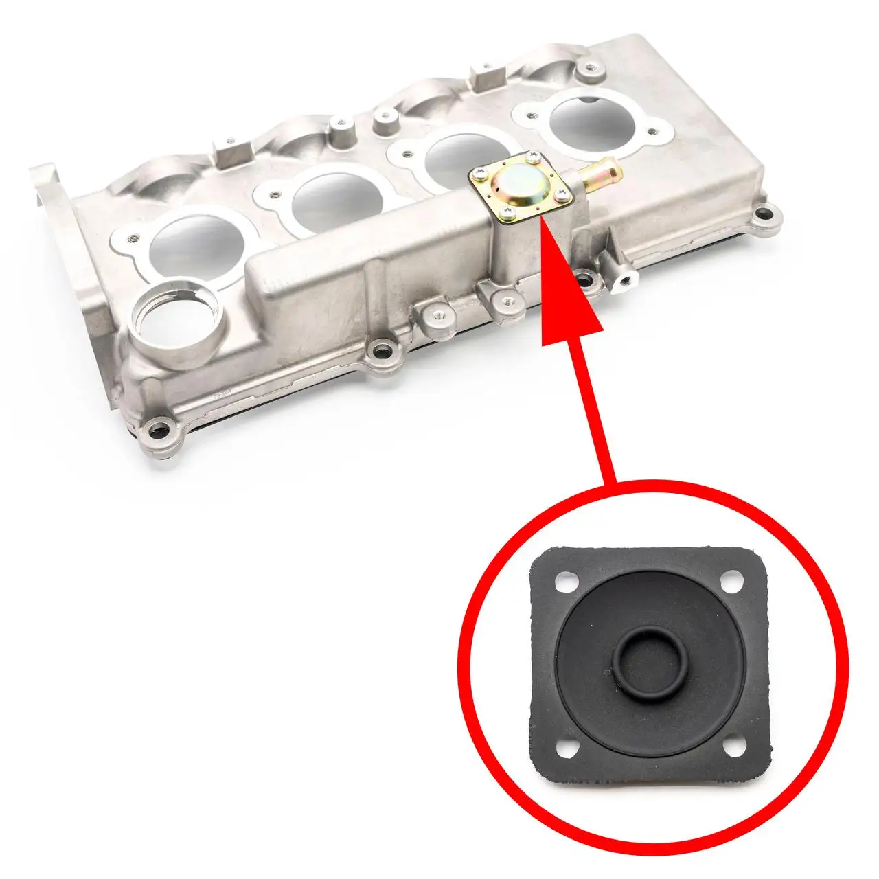 Valve cover membrane Opel 1.7 CDTi z17dth 97363851, 0607898 