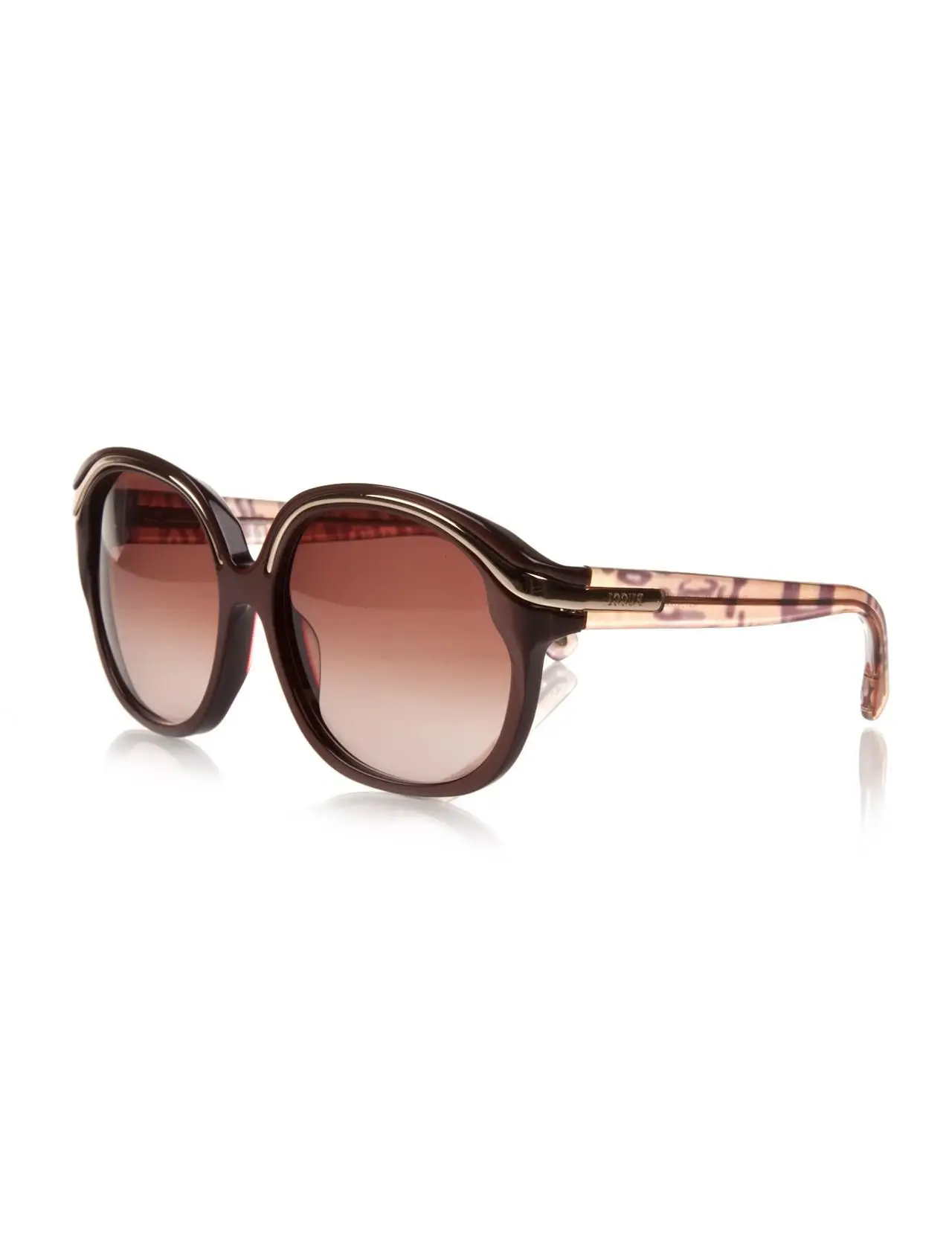 

Women's sunglasses ep 689 210 bone Brown organic rectangle rectangular 58-14-135 emilio pucci