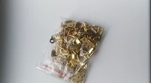 Hooks-Hangers Mirror Frame Oil-Painting Hanging-Picture 100-Screws Triangle D-Ring Golden
