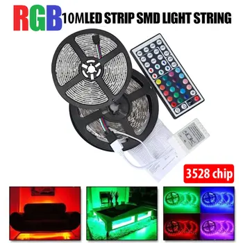 

Mabor 5m 10m WiFi LED Strip Light RGB Waterproof SMD 3528 DC12V rgb String Diode Flexible Ribbon WiFi Contoller+Adapter Plug