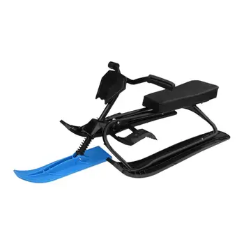 

Household Snow R with Safe Brake Snow Sled Snowmobile with Anti-slip Handle Bar Ride On Snow Grass Sand Scooter 09A
