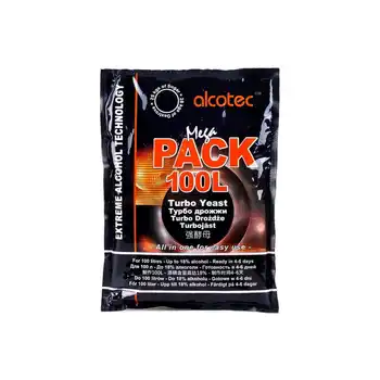 

Turbo Yeast Alcotec Megapack 100L for moonshine