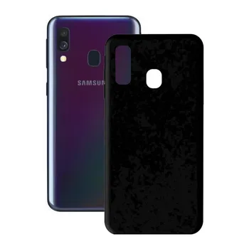 

Case for mobile phone Samsung Galaxy A40 KSIX Soft TPU Cover Black
