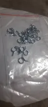 Spring Clips Tubing Clamps Hose Scooter Fuel-Line Motorcycle Custom for ATV M6-M23 20pcs