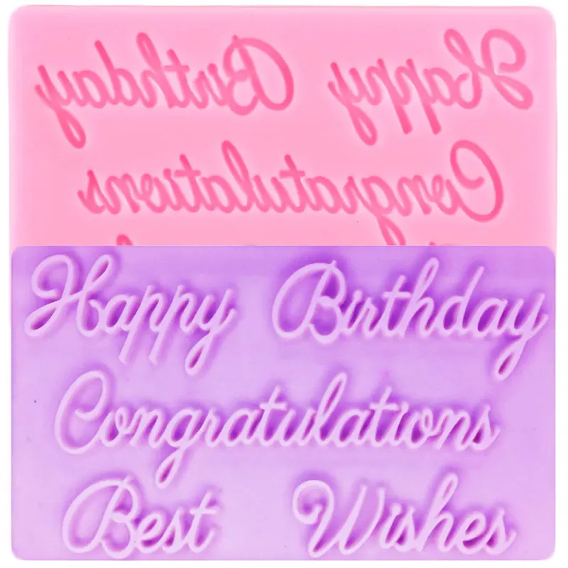 Письма с поздравлениями днем рождения силиконовые формы инструменты для