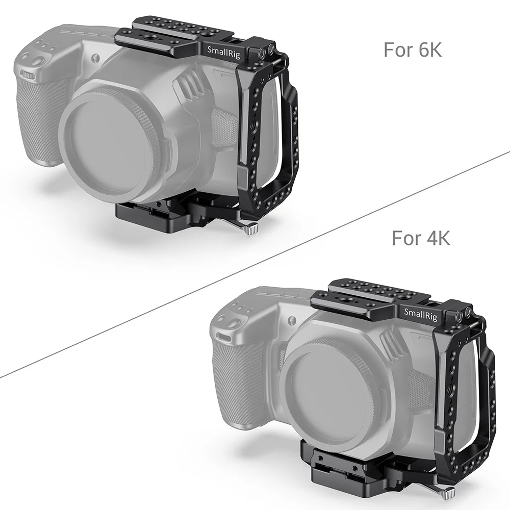 Полуклетка SmallRig QR для карманной кинокамеры Blackmagic BMPCC 4K 6K со встроенной пластиной