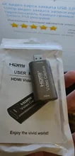 Tarjeta de captura de vídeo 4K, USB 3,0, 2,0, HDMI, HD, 1080p, grabador de vídeo, caja de registro para interruptor de cámara, transmisión en vivo, grabación, Recorde PS4