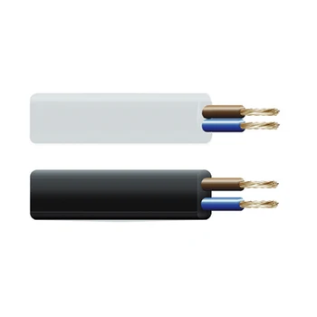 

Hose 2X0,75MM flat black (AUDIO) 100 meters