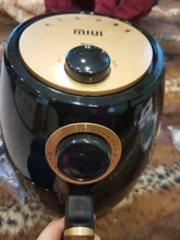 MIUI Smart Air Fryer without Oil Home Cooking MI-CYCLONE 2L Deep Fryer Cold Rolled Metal