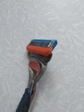 4 unids/lote cuchillas de afeitar 5 capa de hojas de afeitar para Gilettee de energía de fusión de afeitar cuchillas Gillette Proglide máquina