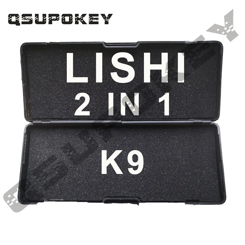Original Lishi 2IN1  FOR K9  TOOLS NO BLACK BOX