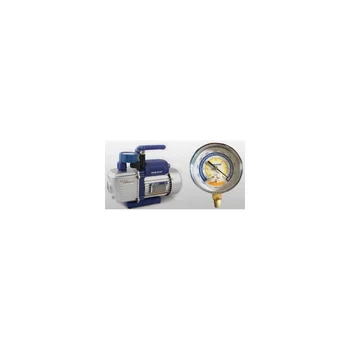 

Vacuum pump Double vacuum meter AND Solenoid 1/4Hp 50L/Min