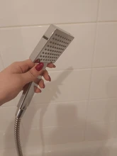 Shower-Head Bathroom Pressurized Water-Saving Chrome-Plated ABS with YT5108-A