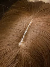 AISI QUEENS corto marrón peluca pelucas sintéticas con flequillo para las mujeres púrpura de la onda de agua Natural Bob pelucas resistente al calor falso pelo