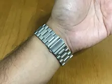 UEBN-Correa de Metal clásica de acero inoxidable para Apple watch, Series 6, 40mm, 44mm, banda para iWatch 5, 4, 3, 2, pulsera de 42mm y 38mm