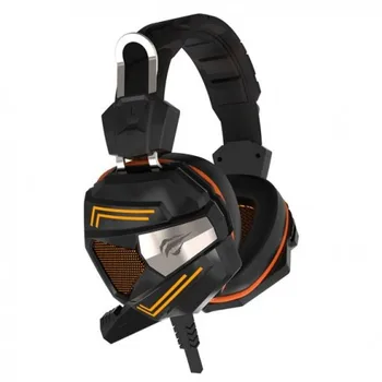 

EARPHONE GAMING FOR PC PS3 WITH MIC AND LIGHT YELLOW HAVIT
