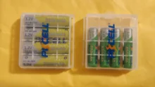 Rechargeable-Battery Batteries Case-Holder Pkcell Aaa Self-Discharge 850mah Ni-Mh 