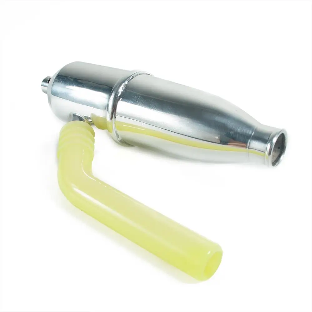 Extension Silicone Tube Fuel Gasoline Hose & Air Filter Sponge For HSP Hpi 1/10 1/8 Scale Nitro RC Car Engine Parts Exhaust Pipe