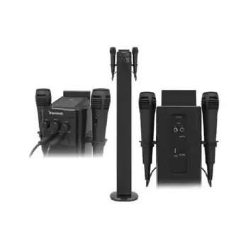 

SOUND TOWER SUNSTECH STBTK150K BLACK-BT 2.1 - 2*20W RMS-LED DISPLAY-FM-USB/AUX-IN/ LINE-IN 3.5MM-KARAOKE FUNCTION