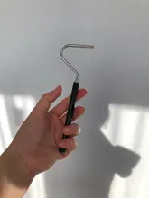 Gancho de serpiente retráctil profesional, herramienta de captura de Reptiles, accesorios de acero inoxidable