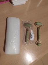 Rodillo de Jade Natural para masaje Facial, herramientas de cuidado para la piel Facial, raspador de Gouache Natural, belleza corporal, masajeador adelgazante, herramientas de elevación