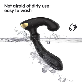 PHANXY Silicone Remote Anal Vibrator for Male Prostate Massager Anal Plug Adult Sex Toys Masturbators Women Vagina Stimulator 6