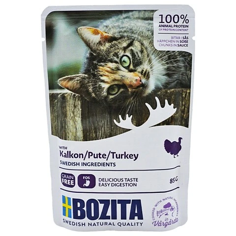 klei Richtlijnen Aannames, aannames. Raad eens Wet Food Bozita Pouch Turkey In Sauce With Turkey For Adult Cats 85g - Cat  Wet Food - AliExpress