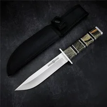 

New Swiss Driver Tactical Fixed Blade Knife Outdoor Defense Military Combat Weapon Hunting Camping Collection Knives with Sheath