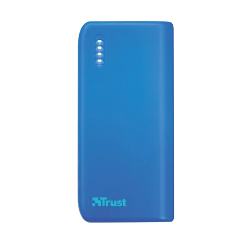 Внешний аккумулятор Powerbank 21225 Trust PRIMO 4400mAh голубой