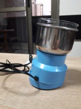 Molinillo de café eléctrico, herramientas de cocina, hierba, sal, pimienta, especias, nuez, cereales, Mini molinillo en polvo