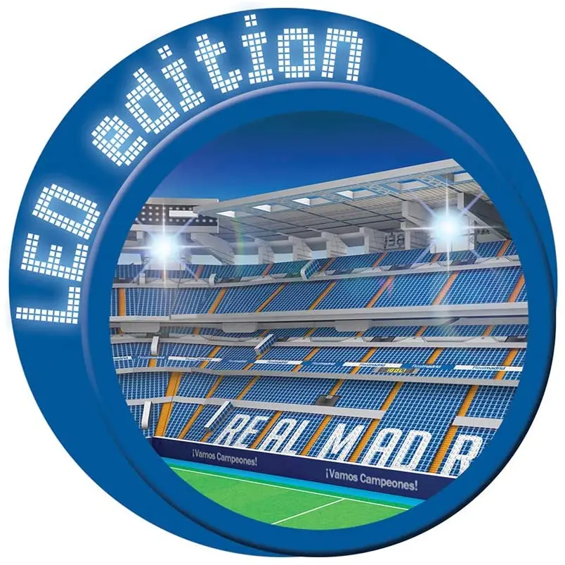Estadio Santiago LED Edition Madrid CF) Nanostad Puzzle 3D (Producto Oficial y miniaturas| - AliExpress