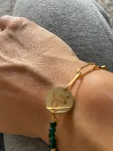 12 Zodiac Sign Constellation Charm Bracelet for Women Men Gold Stainless Steel Rolo Box